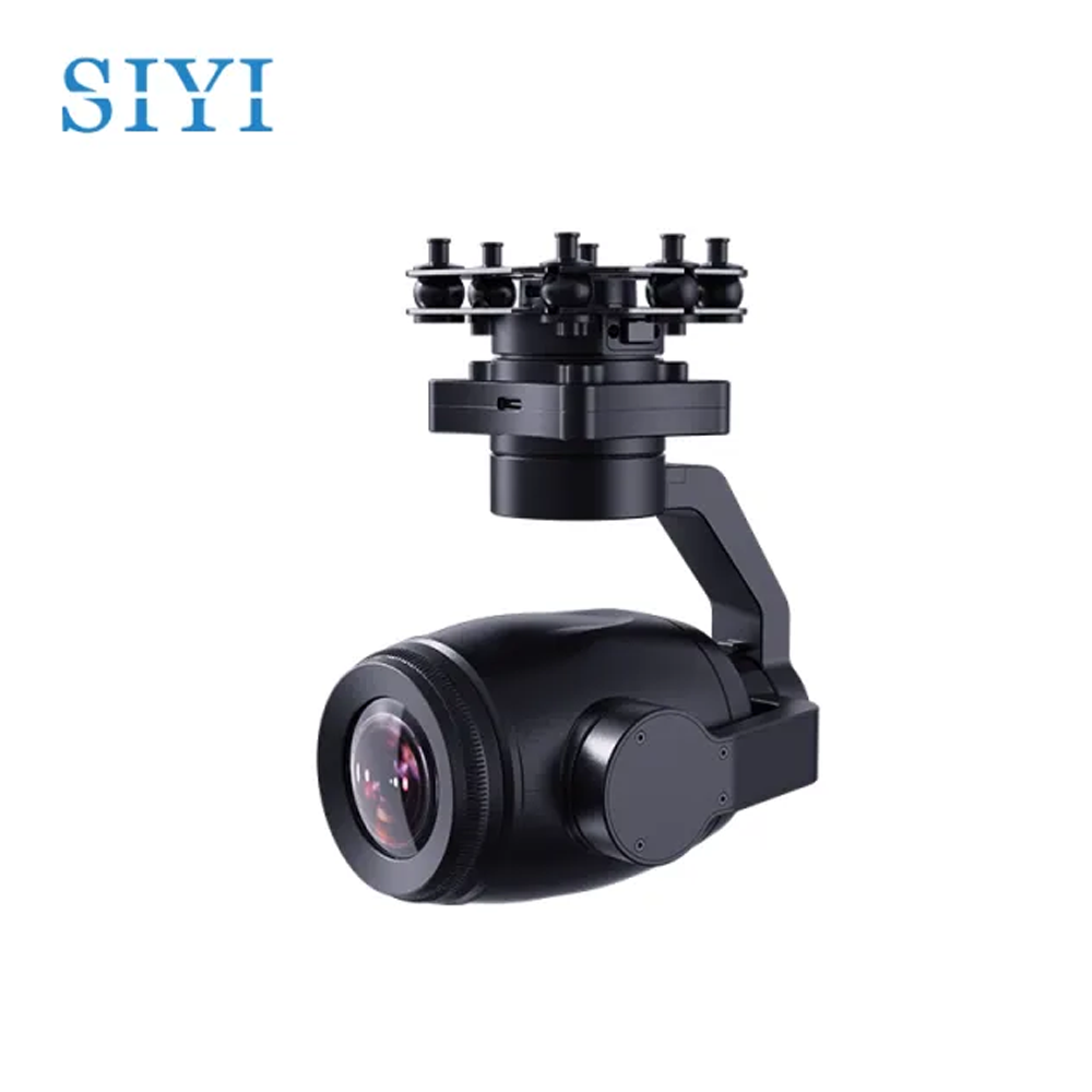 SIYI ZR30 4K 8MP Ultra HD180배 하이브리드 줌 짐벌 카메라 헬셀