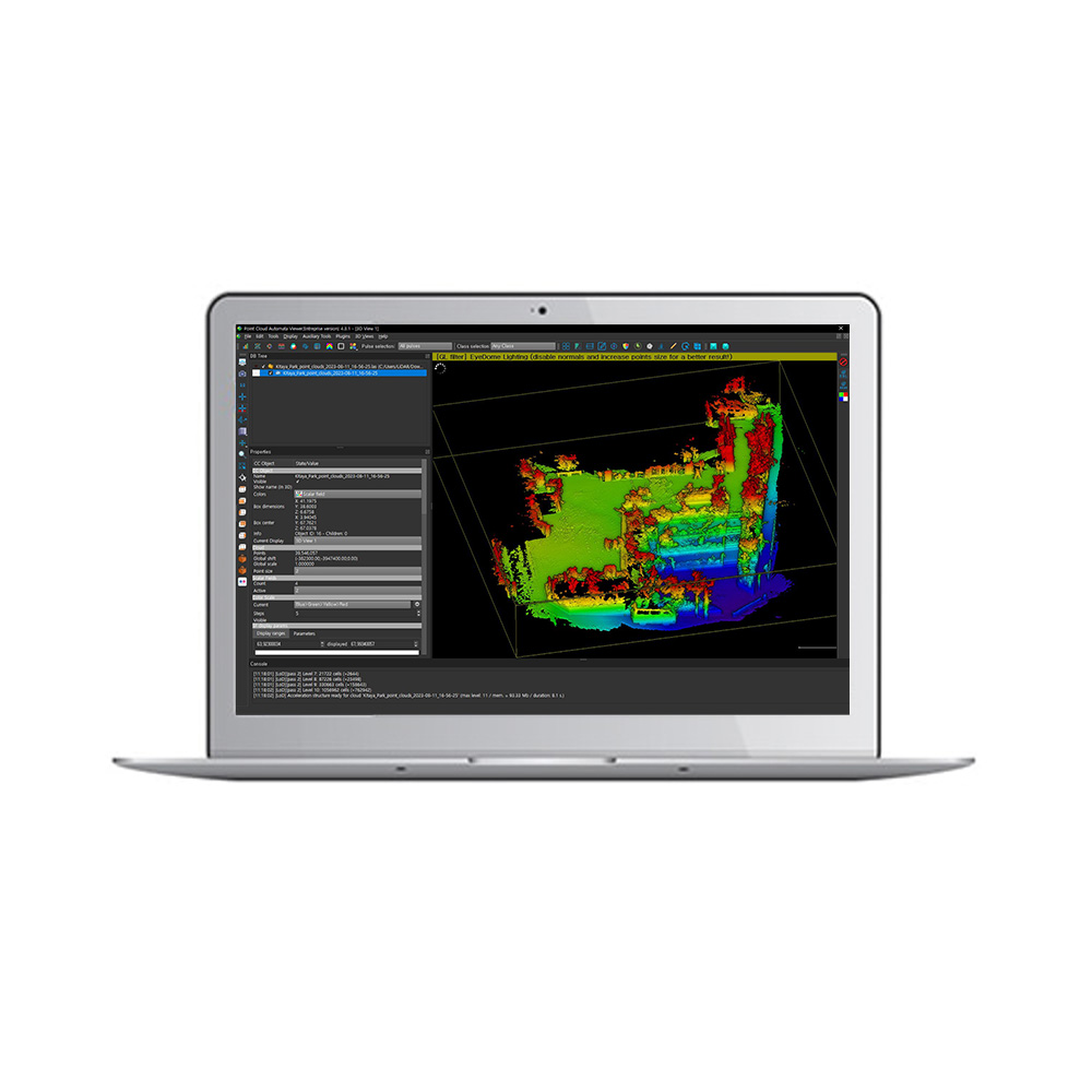 Point Cloud Automata (PCA) -Terrain | 터레인 - Lidar Mapping 후처리 소프트웨어 | 1년 사용권 헬셀